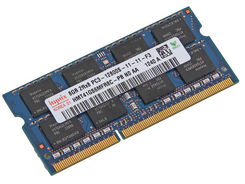 

Оперативная память Hynix SODIMM DDR3-1600 8192MB PC3-12800 (HMT41GS6MFR8C-PB)