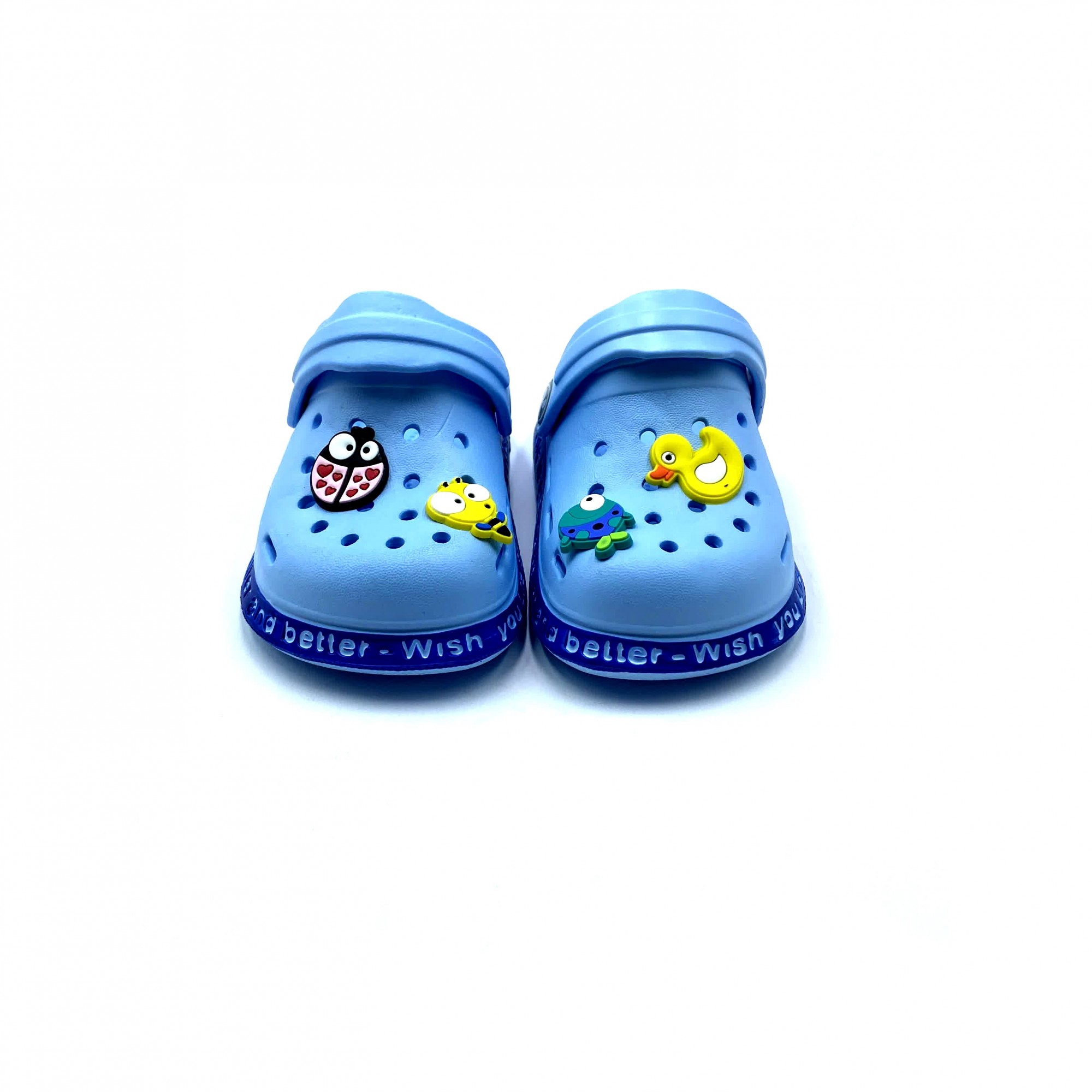 

Кроксы для мальчиков QQ Whale 28 17 см Blue 2039