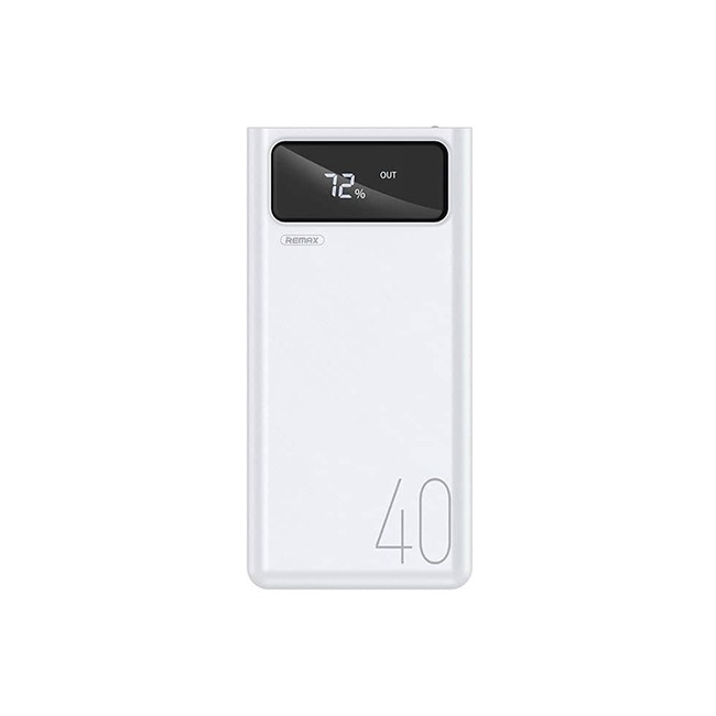 

Power Bank Remax RPP-113 Mengine Series 40000mAh (4USB, 2.1A) White