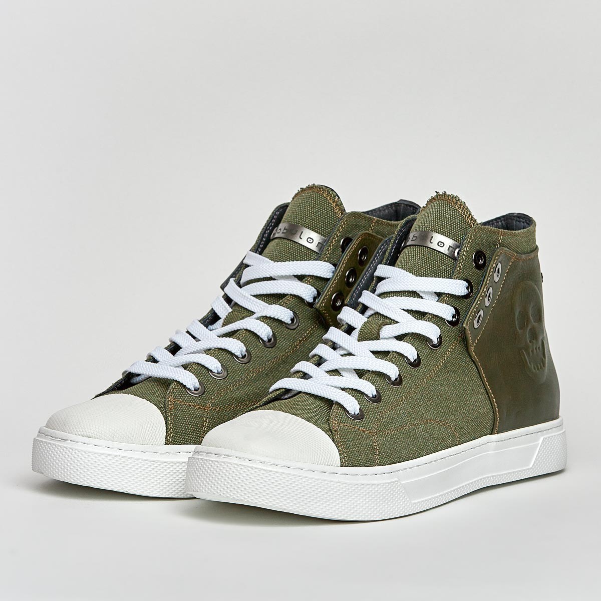 

Кеды из джинсовой ткани Nikitskiy Shoes Major 38 44 хаки