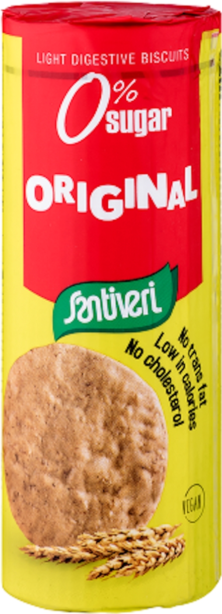 Галетное печенье Santiveri Digestive Сereales без сахара 190 г ...