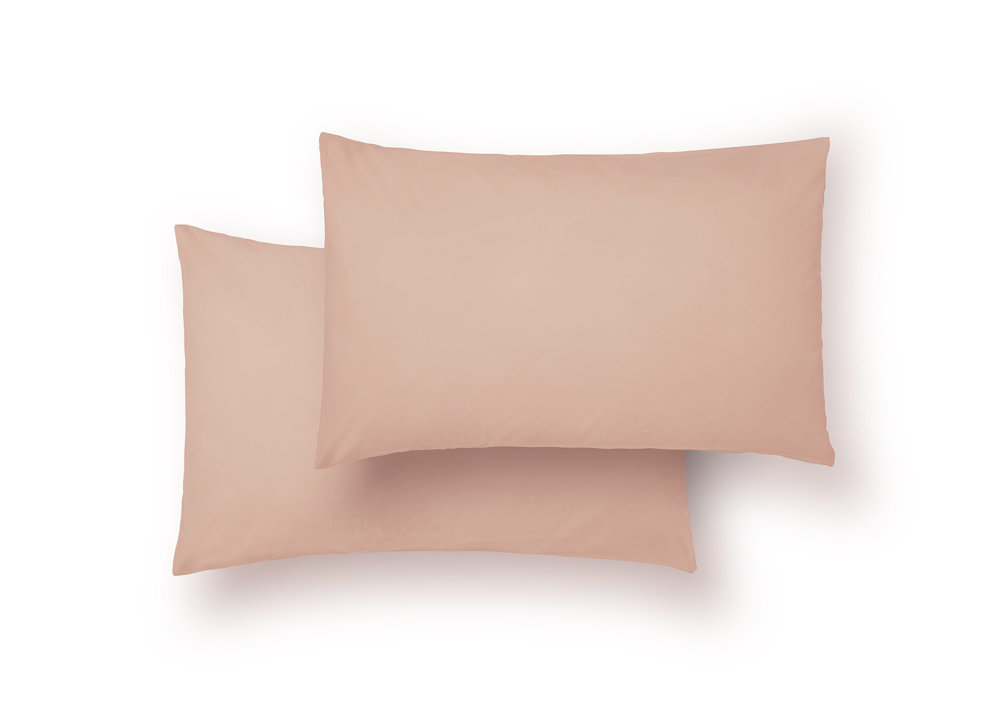 

Наволочки Loftline Перкаль Soft coral 50х75 см, 2 шт