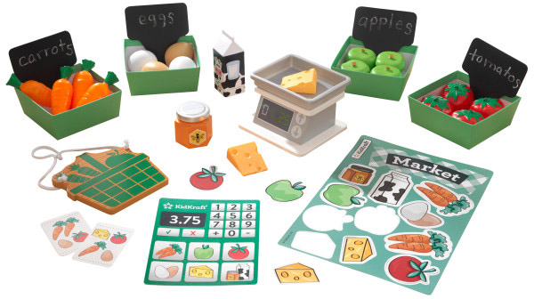 

Игровой набор для супермаркетов KidKraft Farmer's Market Play Pack (53540)