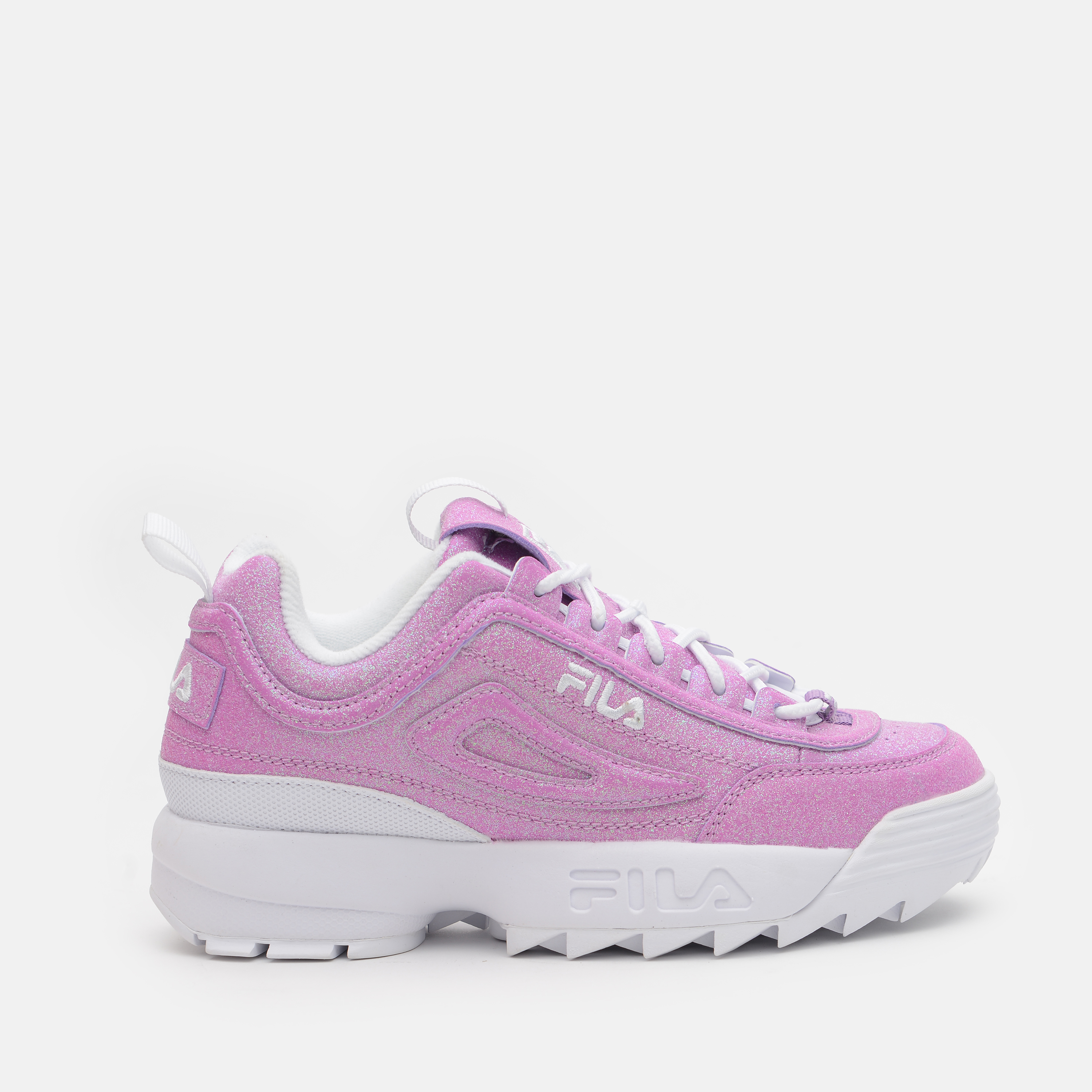 

Кроссовки детские Fila Disruptor Ii Glimmer Kids' Low Shoes 3XM01269-522 39 Фиолетовые с белым