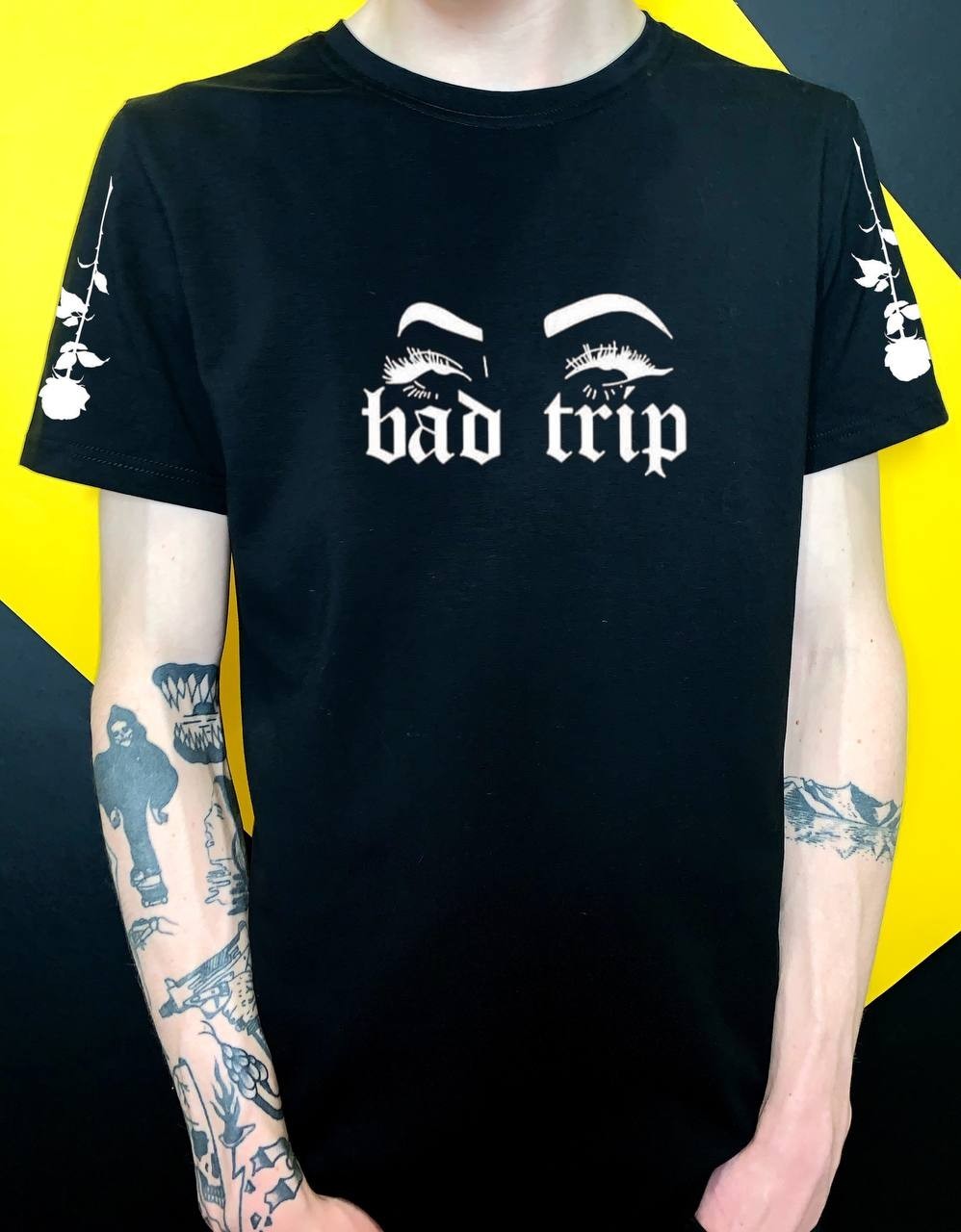 

Футболка Cyeta "bad trip" Чёрная M