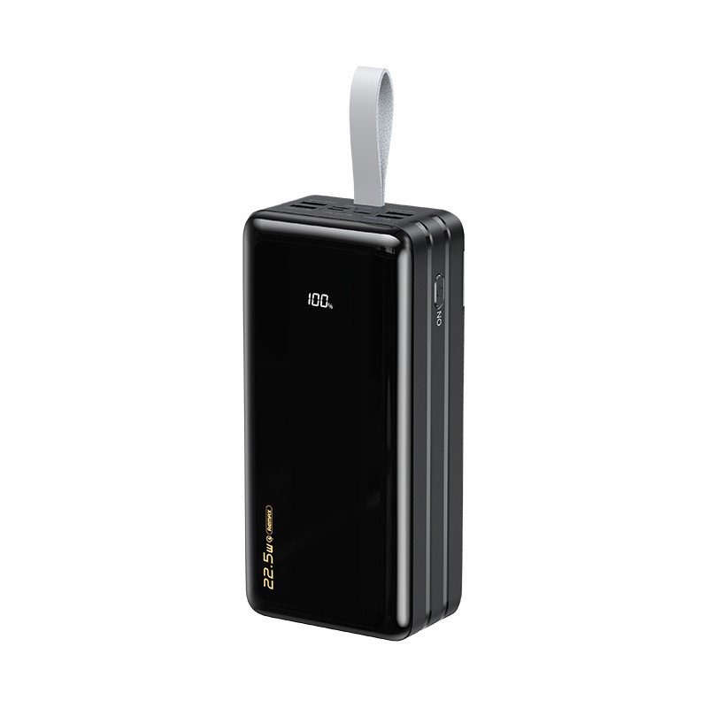 

Повербанк Remax RPP-173 60000 mAh, Powerbank с фонариком, черный