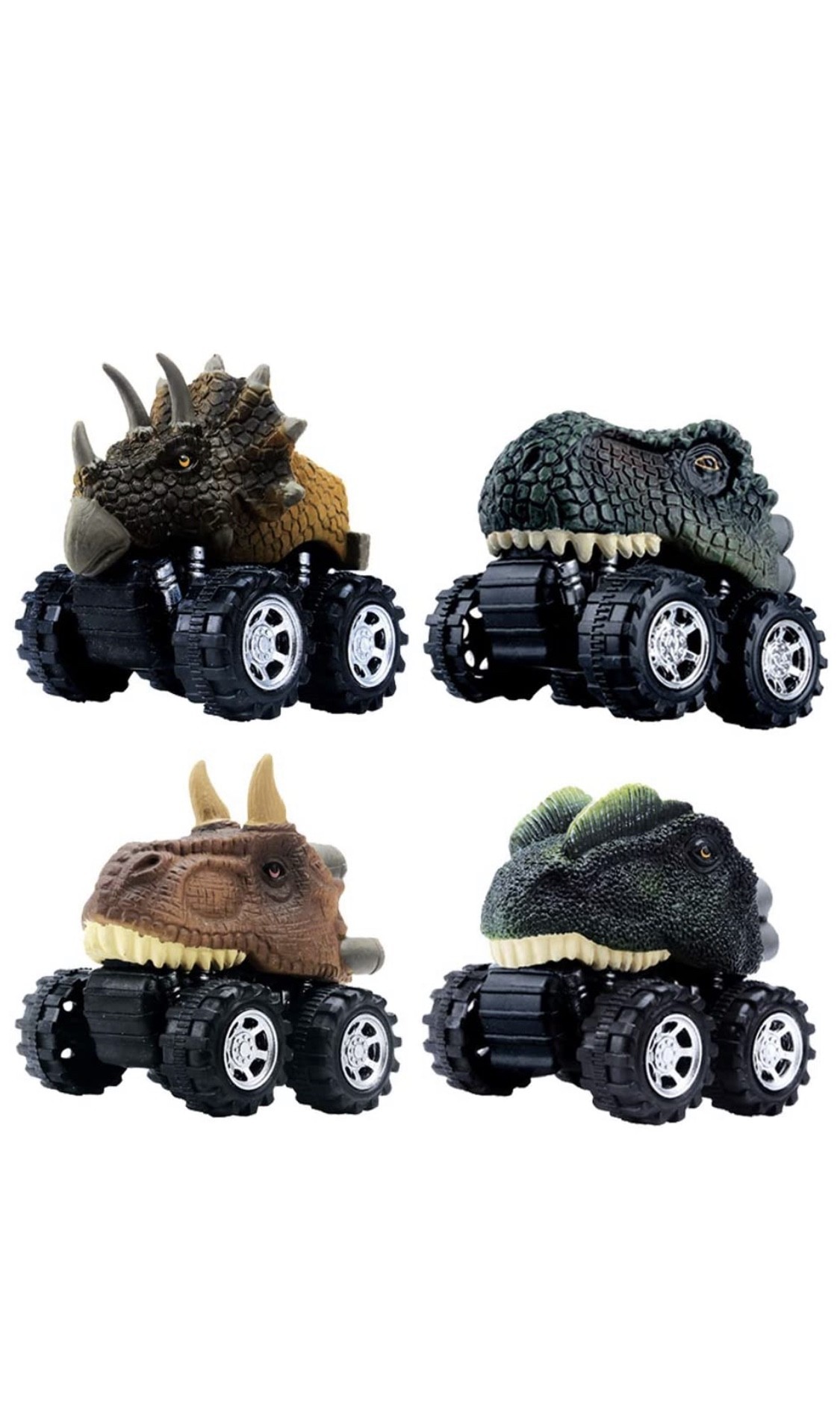 

Детский набор машин с динозаврами Dinobros