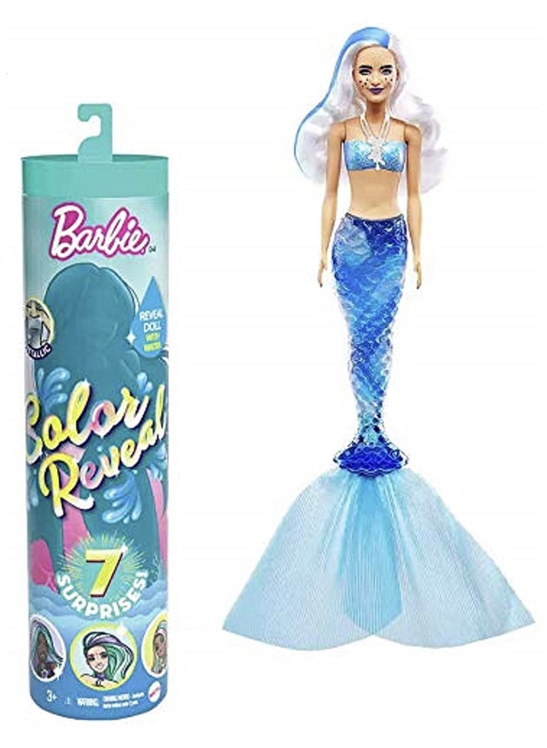 

Лялька-сюрприз Barbie Яркое превращение, cерия 4