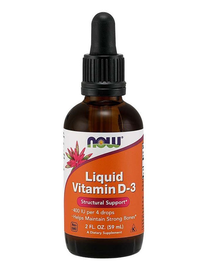 

Биологически активные добавки Now Foods Vitamin D-3 Витамин D-3 liquid жидкий 59 мл