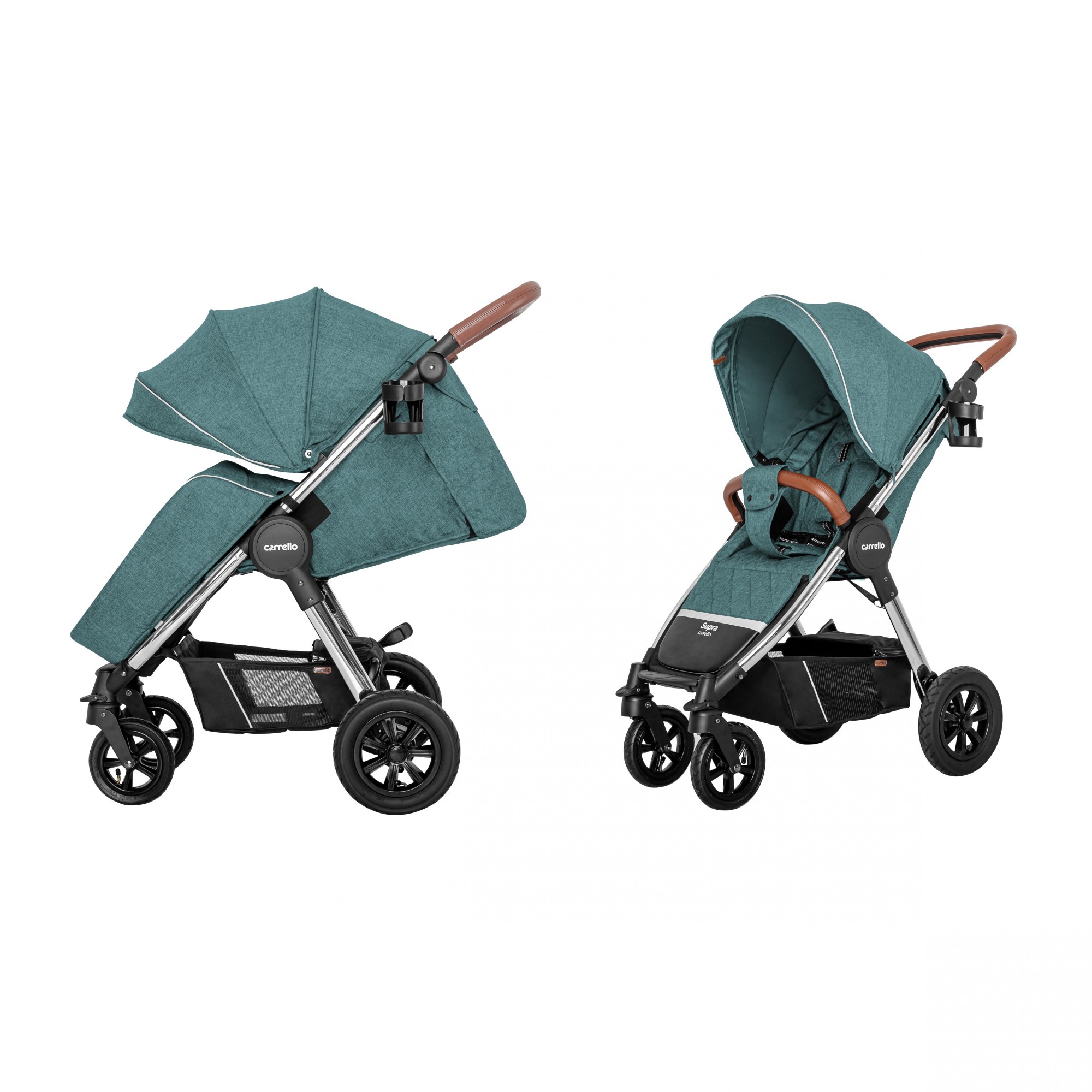 

Коляска прогулочная CARRELLO Supra CRL-5510 Aqua Green