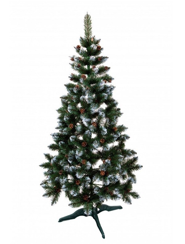 

Ель искусственная с шишками HAPPY HOLIDAYS 1,8 м Елка искусственная Любава (ЕЛ-БКШ-180)