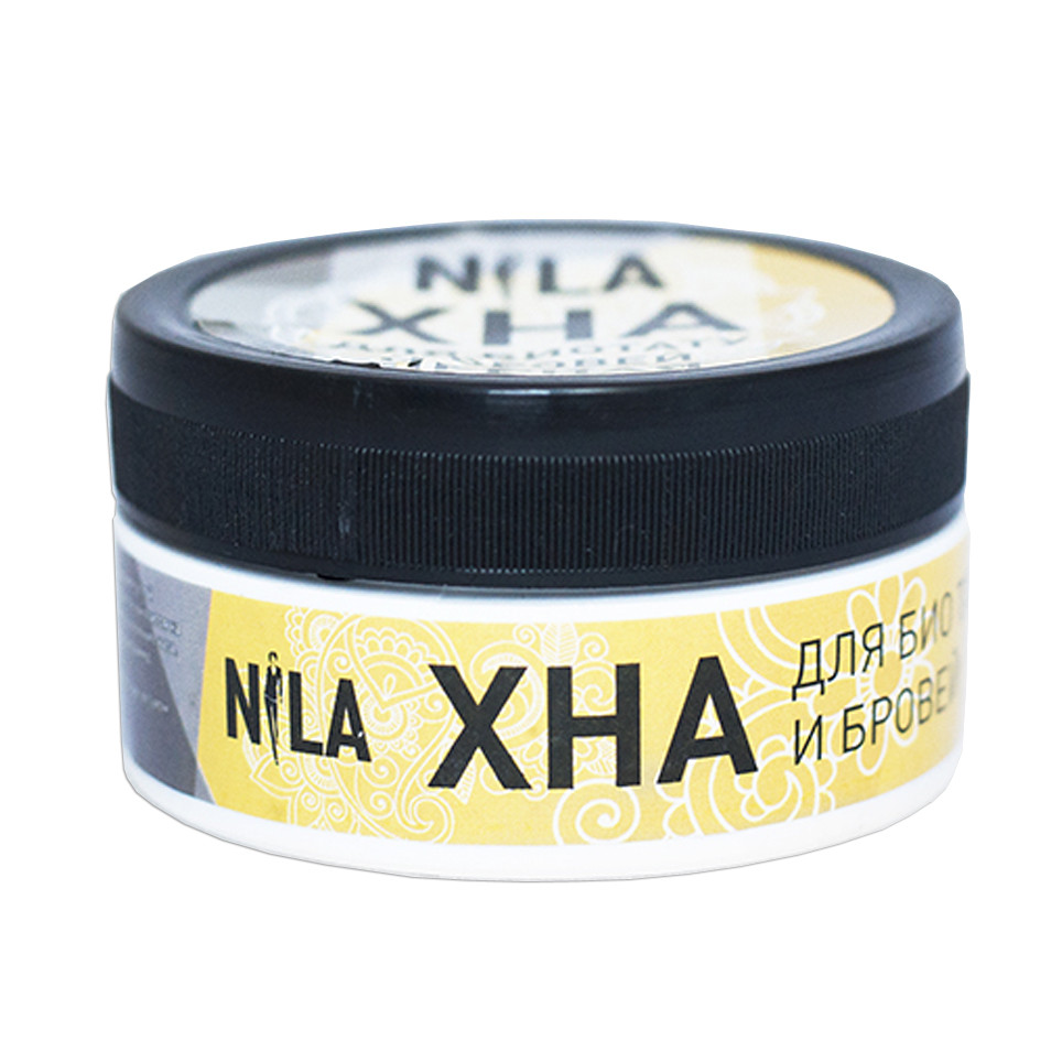 Хна для бровей и биотату Nila 20 г черная від продавця: Rangeela Henna ...