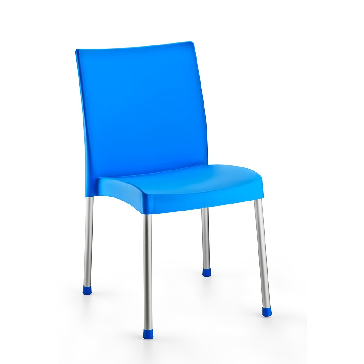 

Стул пластиковый "Assos" Irak Plastik, 40*40*81 см, синий