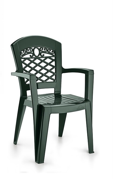 

Кресло пластиковое "Elegant Koltuk" Irak Plastik,52*48*90 см, зеленый