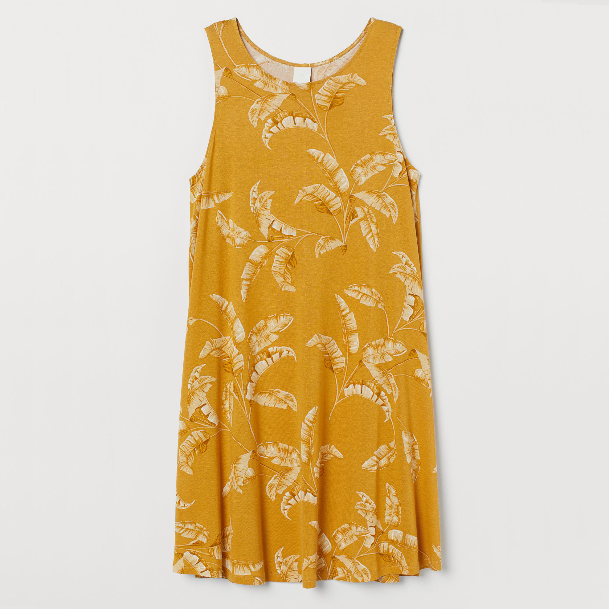

Платье H&M 0721320013 S (165/88А) Горчичное/листья
