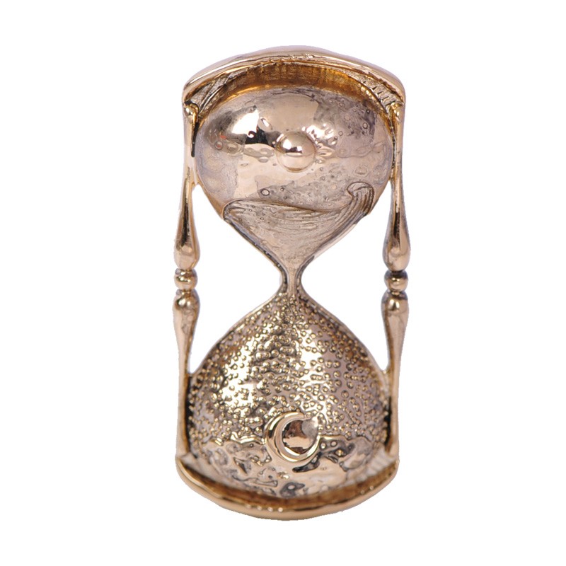 

Брошь женская BROCHE бижутерия Винтаж Песочные часы золотистая BRBF110985