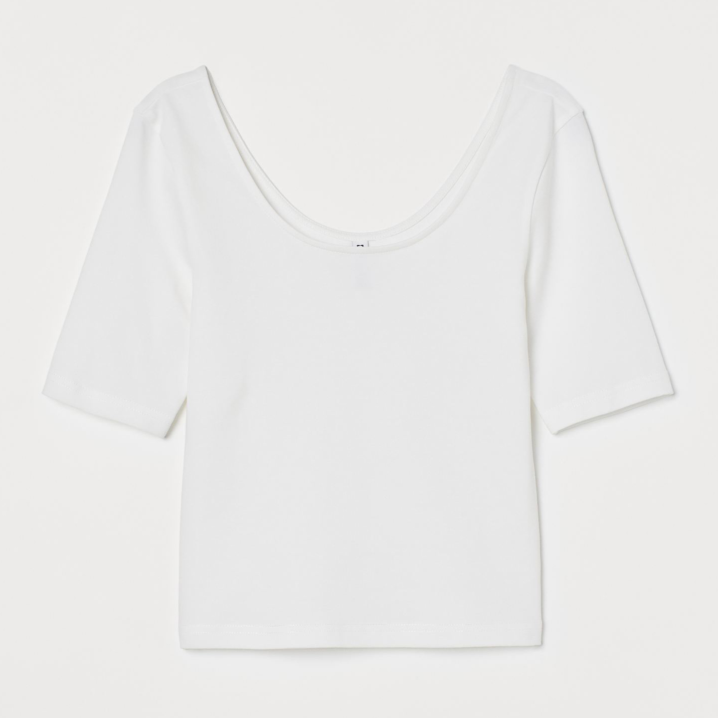 

Топ H&M 0887659002 L (175/104А) Белый