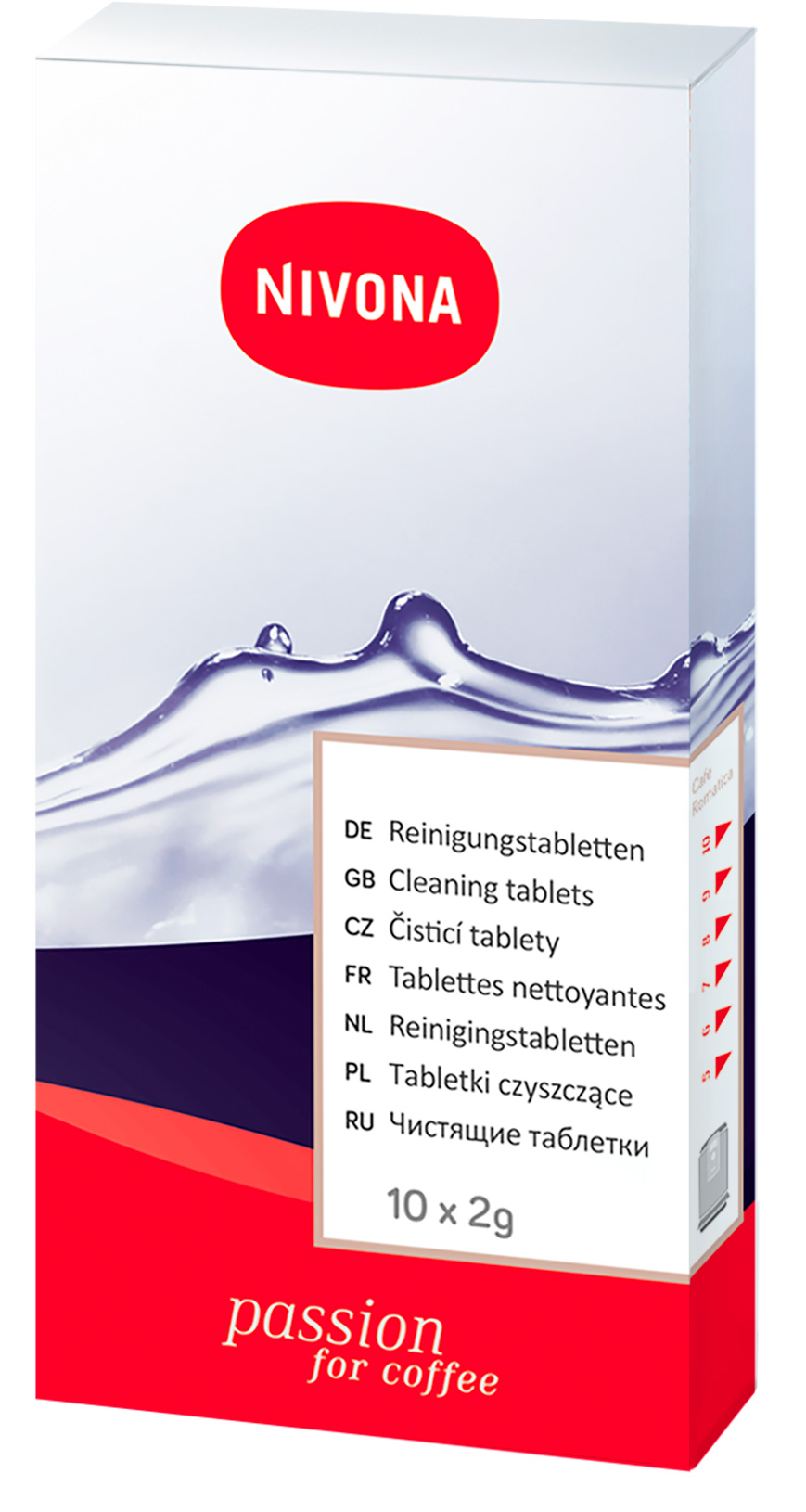 

Таблетки для удаления NIVONA NIRT 701