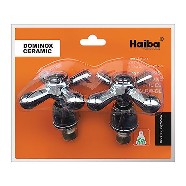 

Ручки с кранбуксами (пара) HAIBA DOMINOX (керамика) (HB0576)