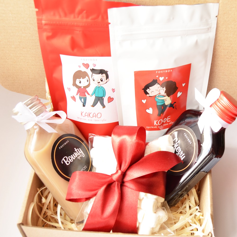 

Подарочный набор FoxyBox LOVEBOX BOUNTY&CHERRY