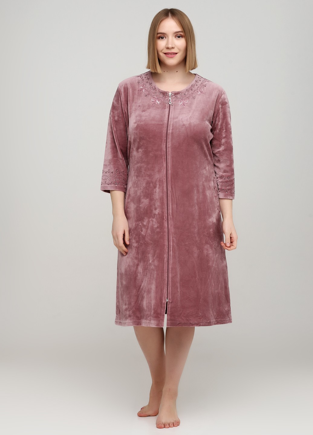 

Халат Romeo Life  розовий 3625-44, Халат Romeo Life 2XL розовий 3625-44