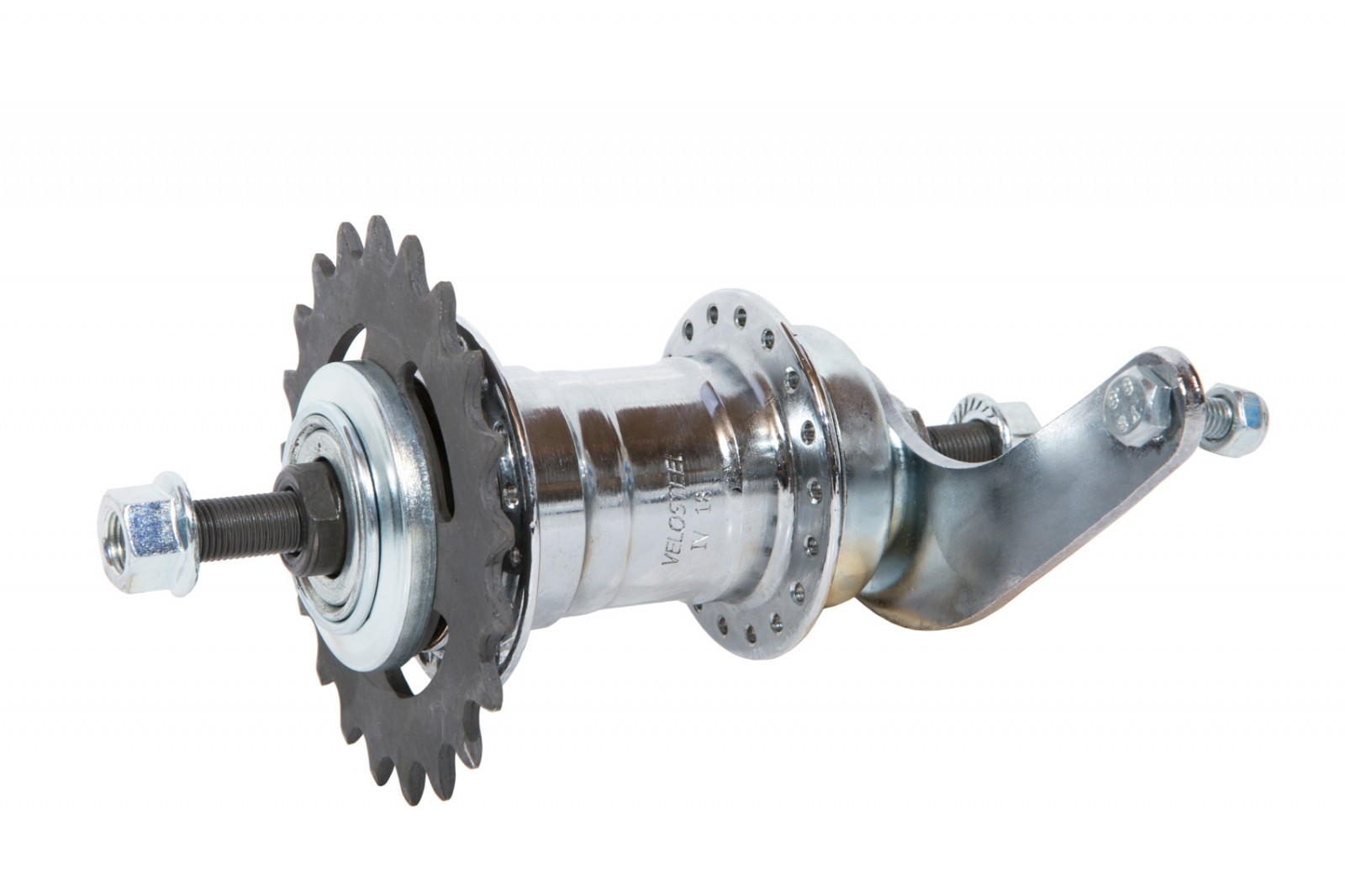 

Втулка задняя VELOSTEEL ST ТОРМОЗНАЯ 36H 14G 21T на гайках