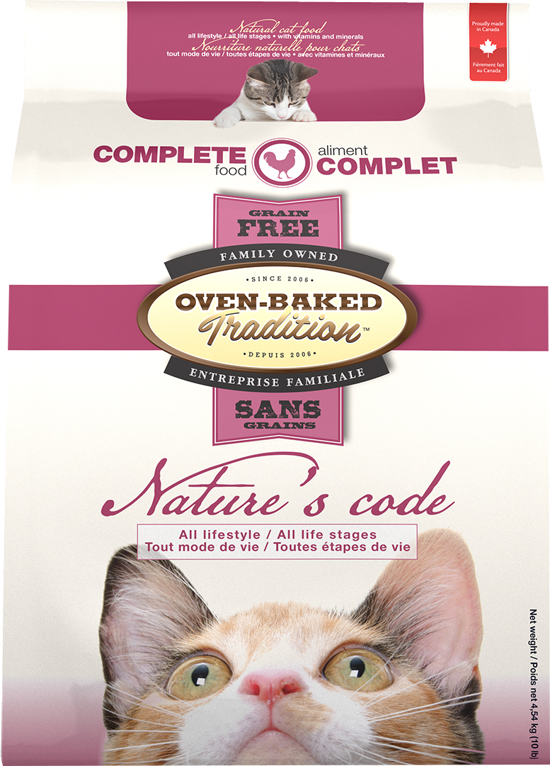 Акція на Беззерновой сухой корм для котов Bio Biscuit Oven-Baked Tradition Nature’s Code со вкусом мяса курицы 4.54 кг (669066005079) від Rozetka UA