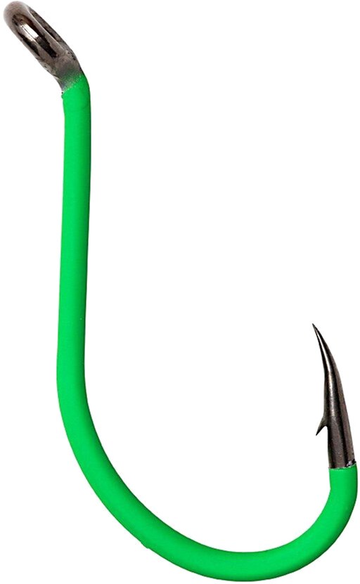 

Крючок DAM MADCAT A-STATIC Teaser Hook сомовый №7/0 4 шт (green) (56839)