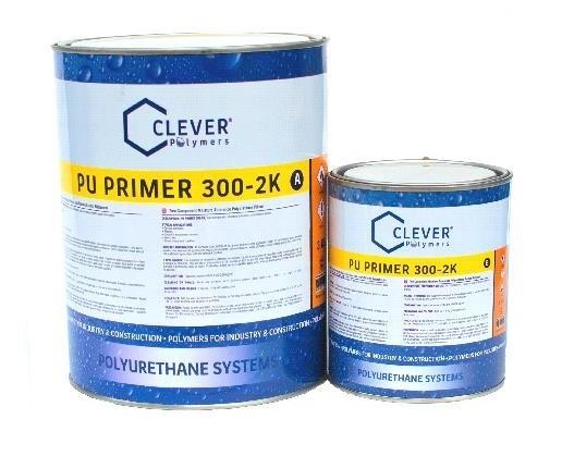 

Полиуретановая грунтовка Clever PU PRIMER 300 2K влагостойкая двухкомпонентная ведро 3 кг и 1 кг