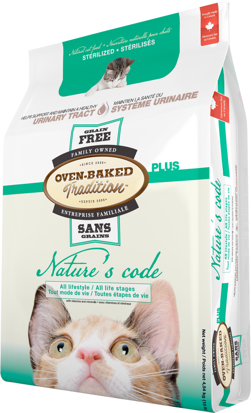 Акція на Сухой корм для стерилизованных кошек беззерновой Bio Biscuit Oven-Baked Tradition Nature’s Code со вкусом мяса курицы 2.27 кг (669066005147) від Rozetka UA