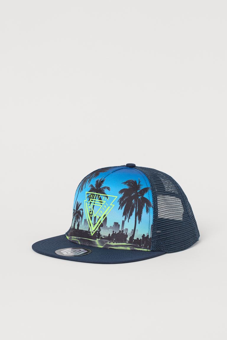 

Кепка H&M LP135 55-56+ см Синя (P-6910806230912)