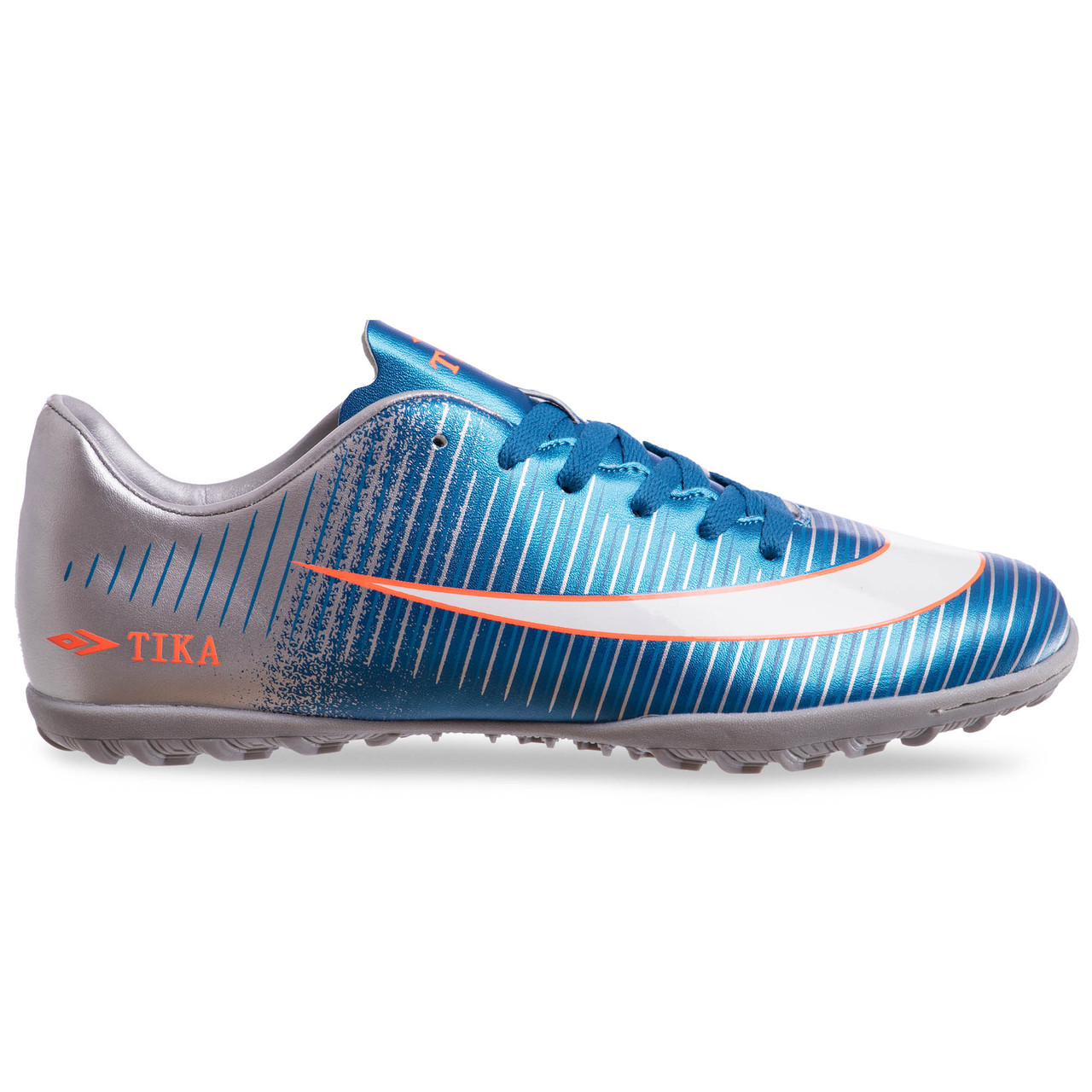 

Сороконожки шиповки Tika GF-001-3 размер 41 Blue-Silver