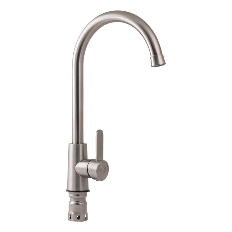 

Смеситель для кухни Lidz (NKS) 11 31 014 08 нержавеющая сталь Omni Дом