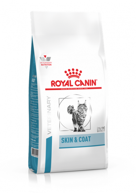 

Лечебный сухой корм для кошек Royal Canin SKIN&COAT CAT здоровье кожи и шерсти для котов после стерилизации (3,5 кг)