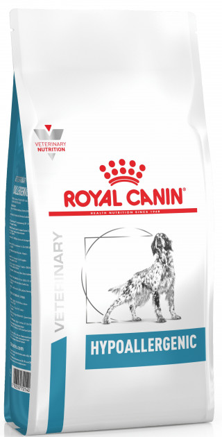 

Лечебный сухой корм для собак Royal Canin HYPOALLERGENIC DOG при пищевой аллергии или непереносимости (14 кг)