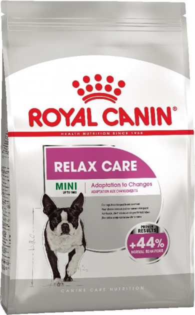 

Сухой корм для собак малых пород Royal Canin MINI RELAX CARE для снижения уровня стресса у чувствительных собак (1 кг)