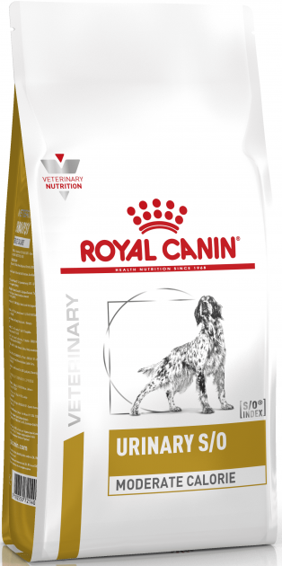 

Лечебный сухой корм для собак Royal Canin URINARY S/O MODERATE CALORIE DOG контроль веса при заболеваниях нижних мочевыводящих путей (1,5 кг)