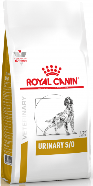 

Лечебный сухой корм для собак Royal Canin URINARY S/O DOG диета при лечении и профилактике мочекаменной болезни (2 кг)