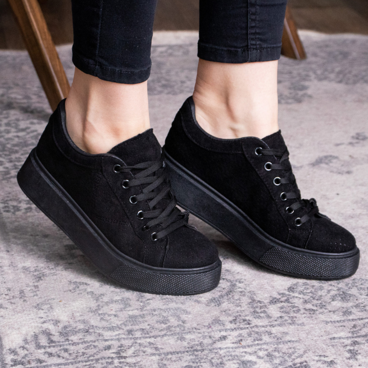

Кроссовки женские Shoes Cali 2920 40 размер 25.5 см Черный