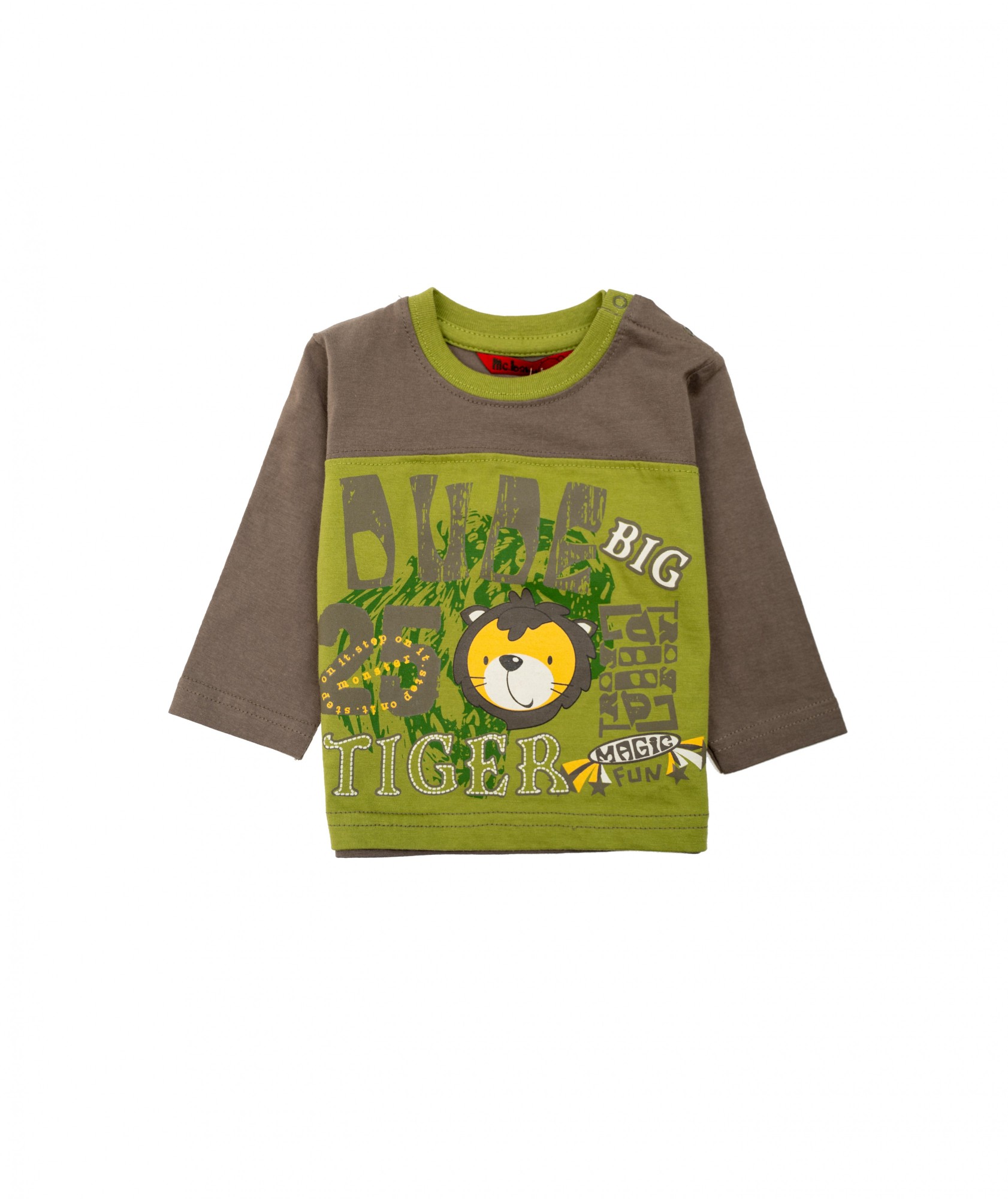 

Футболка с длинным рукавом Losan Mc baby boys (027-1201AC/27) Фисташковый M3-62 см
