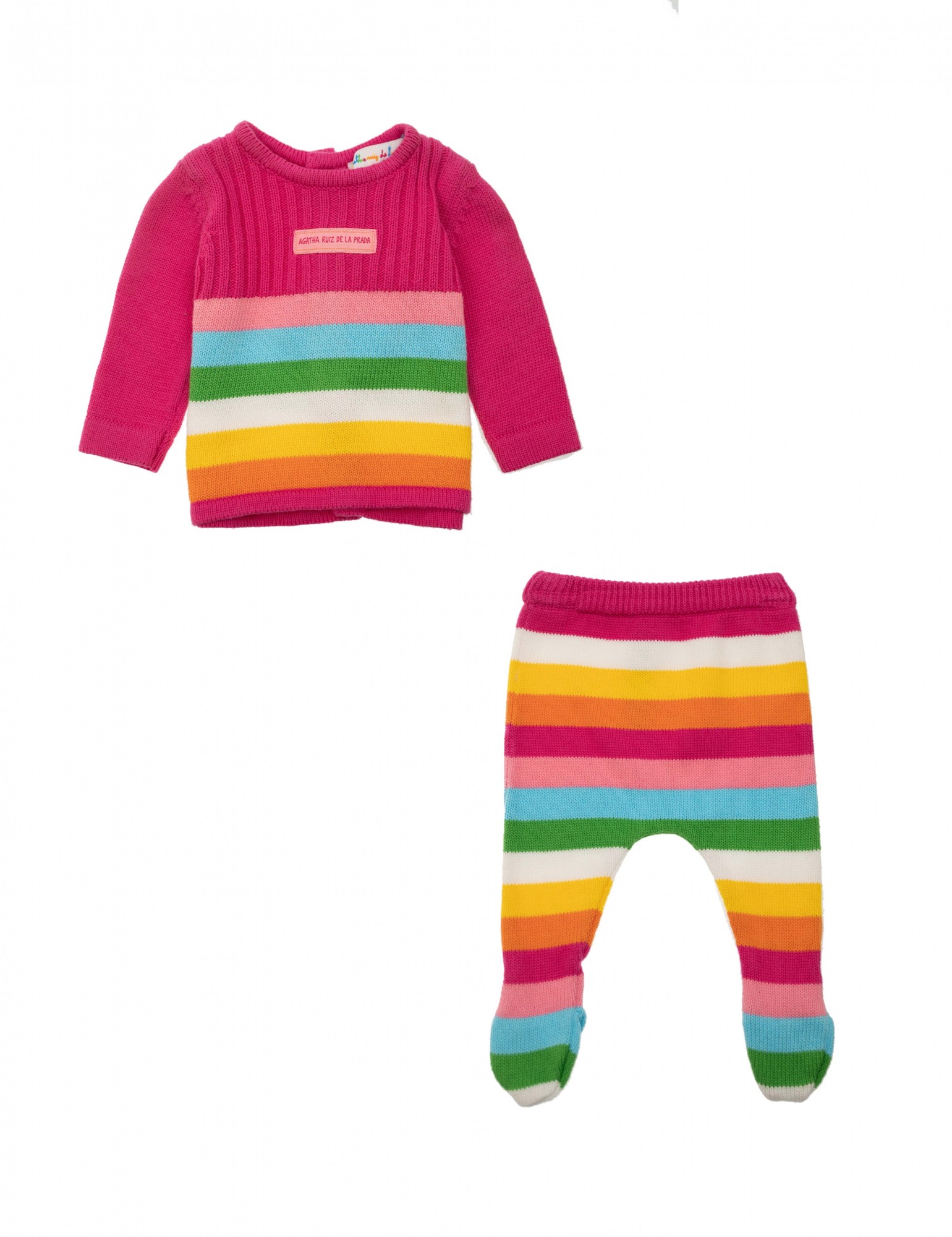 

Костюм : Кофта, ползунки AGATHA RUIZ DE LA PRADA Agatha (8330) Мультицвет M1-56 см