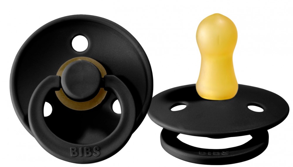 

Пустышка BIBS Black 0-6 мес.