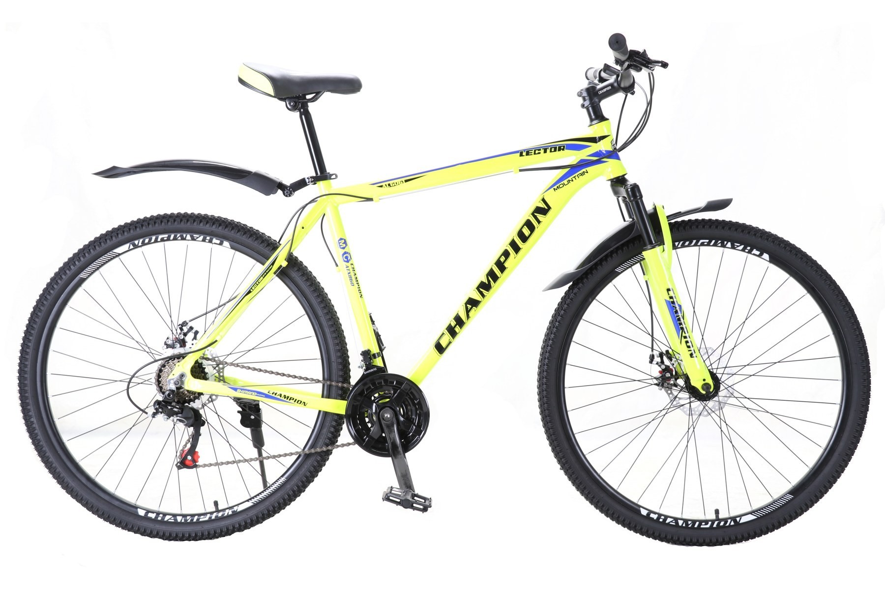 

Велосипед 29" Champion Lector рама 19" Неоновый желтый
