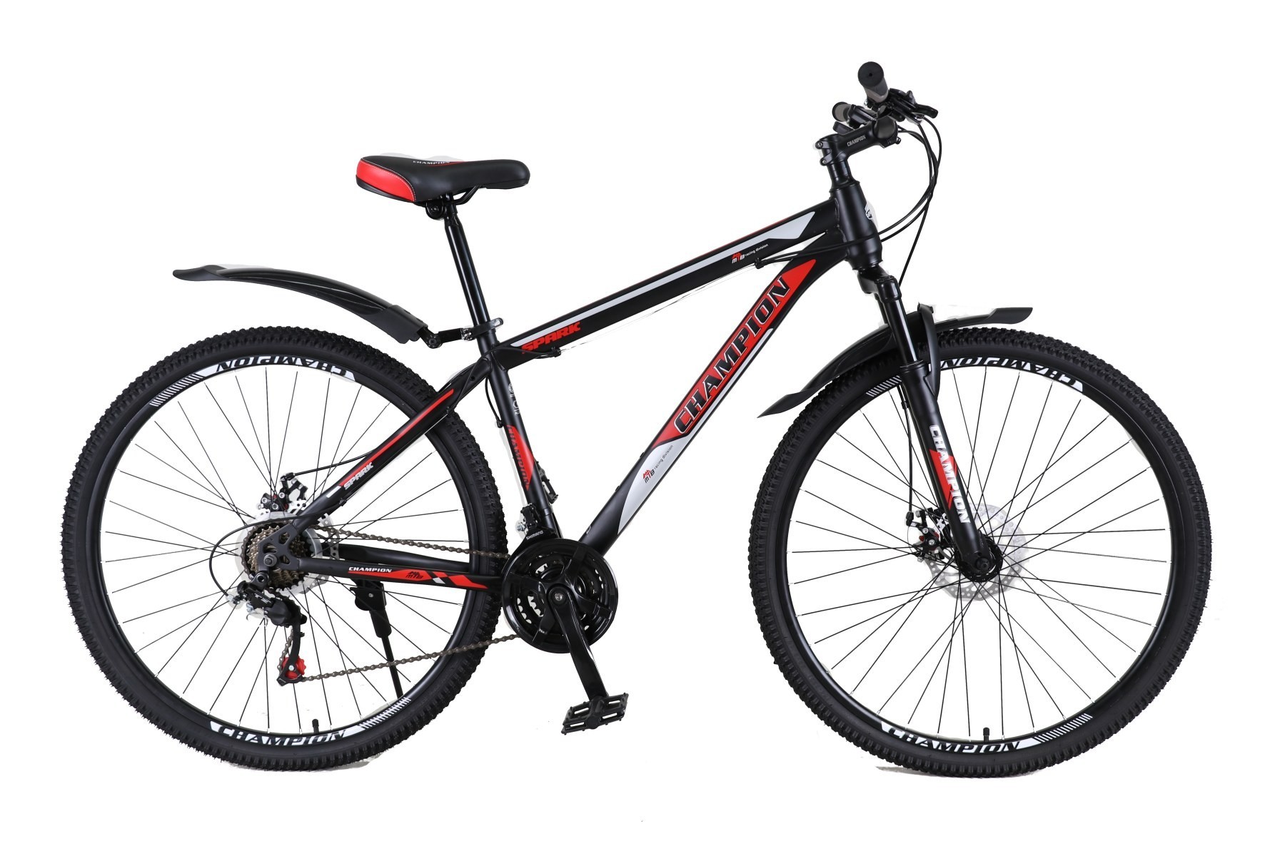 

Велосипед 27.5" Champion Spark 19" Черный-Красный