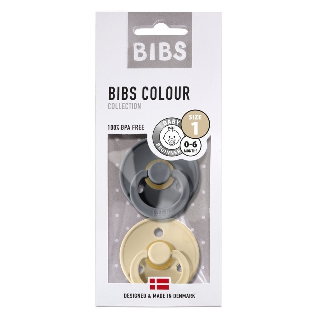

Пустышка BIBS Iron + Vanilla 0-6 мес