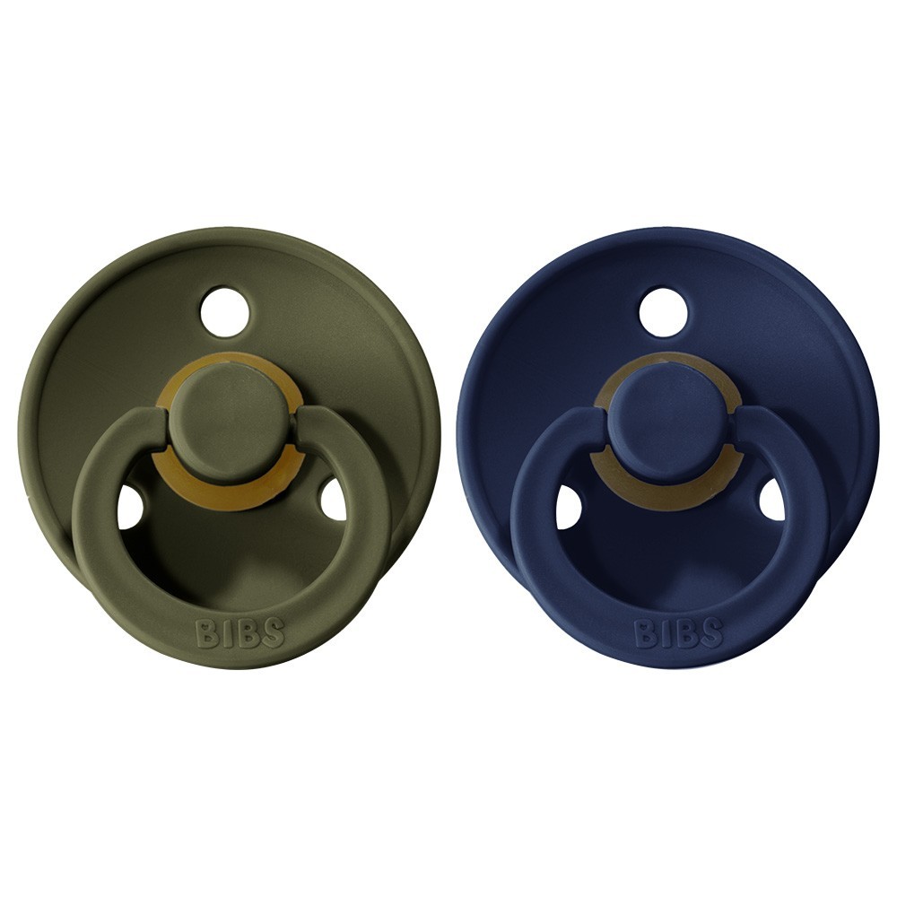 

Пустышка BIBS Hunter Green + Midnight 0-6 мес. 2 шт.
