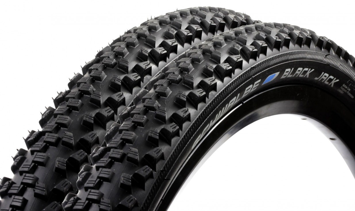 

Покрышка на велосипед Schwalbe Black Jack 26*2.10
