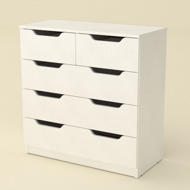 

Комод для вещей 2+3М Компанит Нимфея альба