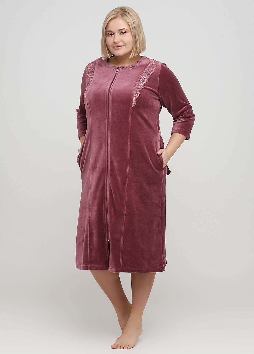 

Халат Wild Love  розовый 21124, Халат Wild Love 2XL розовый 21124