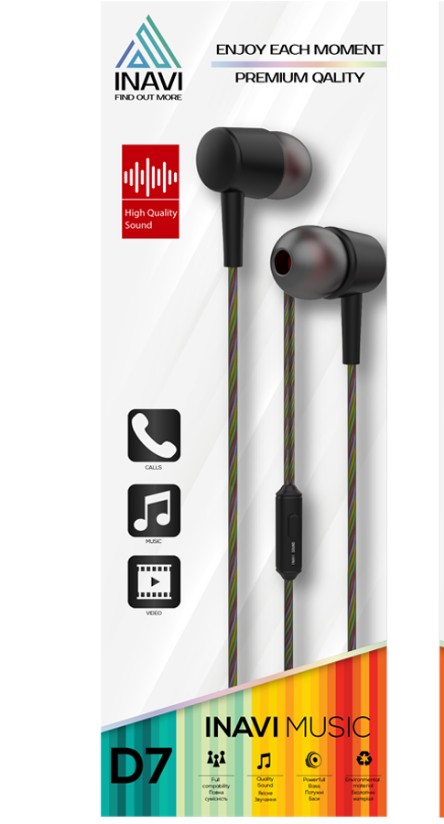

Навушники Inavi D7 Black